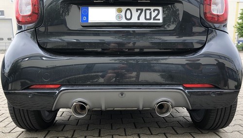 Fox exhaust smart 453 fortwo - smart,