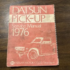 Datsun Pick-Up Service Manual