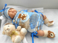 Hand knitted Blue *Teddy Bear*