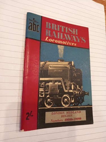 Ian allan abc locomotives lmr - locomotives,