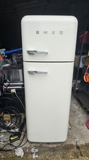 Smeg Freestanding Cream Fridge Freezer