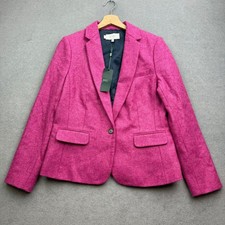 HOBBS MOON Tweed Jacket UK 14