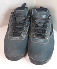 Mens Womens Cotton Traders Waterproof Walking Hiking Boots Size 7 Blue Preowned 