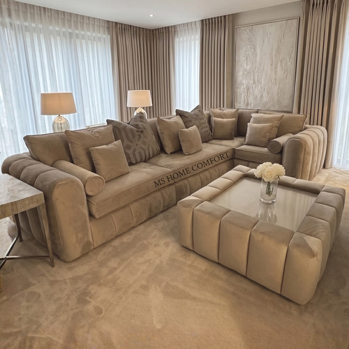 New lilly corner sofa full - new,