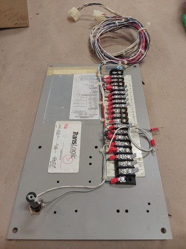 Translogic wiring plate - plate, model
