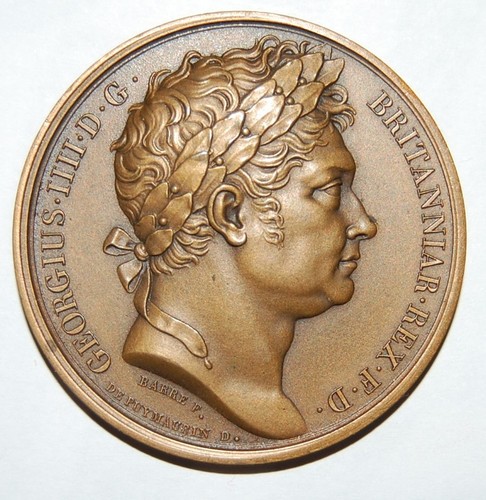 1821 king george portrait - george,