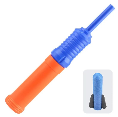 1pc foam rocket - 1pc, launcher