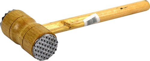 Wooden meat mallet - meat, food