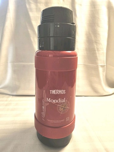 Thermos mondial red vacuum - thermos,