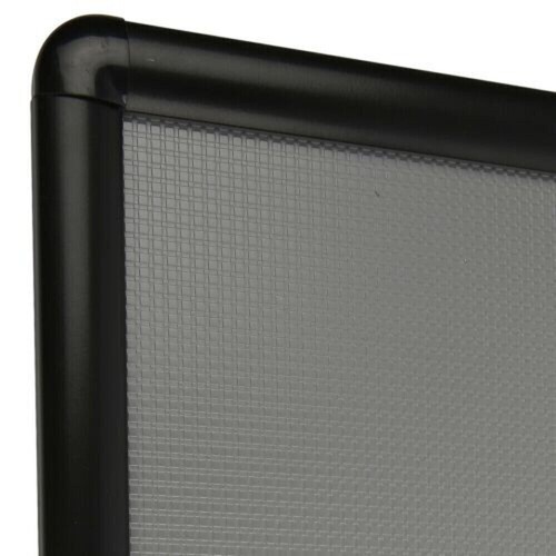 Round corner snap clip - corner, frames