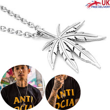 925 Silver Necklace Pendant  Maple leaf Pendant  Women Wedding Jewelry Fashion