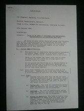 WW2 SECRET R.A.F.  DOCUMENT'S