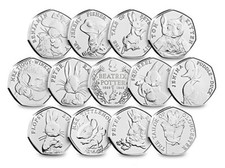 Beatrix Potter 50p Coins -