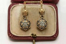 Art Deco Round Cut Lab Created