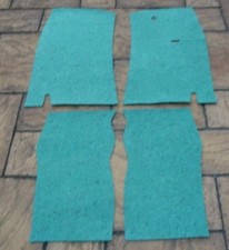  FORD CONSUL MK2 & ZEPHYR MK2 & ZODIAC MK2 NEW 4 PART PRE-CUT UNDERFELT SET