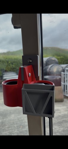 Double red cupholder for - ,
