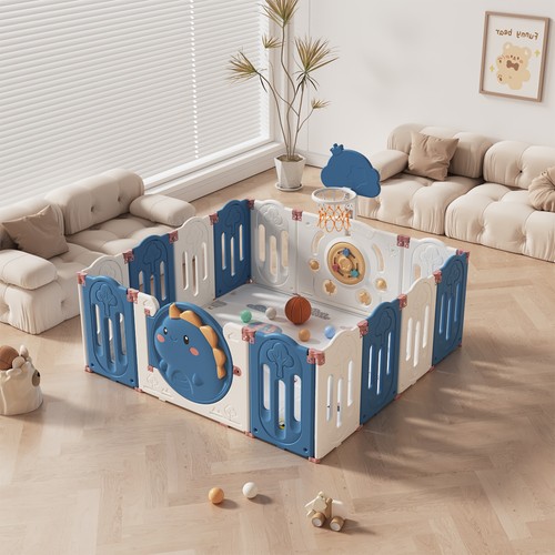Dinosaur themed baby playpen - dinosaur,