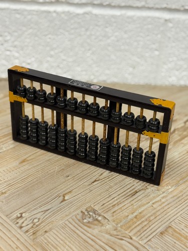 Vintage chinese abacus row - 13,