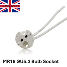 2x MR16 GU5.3 Lamp Bulb Holder