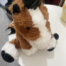 Russ Shining Stars Horse Soft Toy Cuddly Plush Animal Plush Black Brown Clean 15