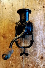 Vintage Large Kenrick No 2 Cast Iron Coffee Grinder 