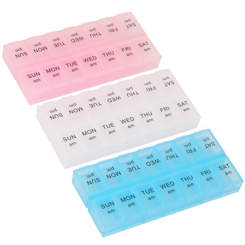Day pill organizer - am/pm,