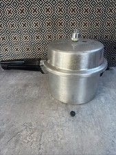 Vintage Hi Dome Prestige Pressure Cooker Pot With Inner Trays Weight Seal Valves