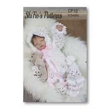 Crochet Pattern Baby Matinee