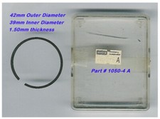 Vintage Webra RC Engine 35cc Bully Piston Ring # 1050-4 A Old Stock RC Airplane 