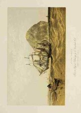 A4 Photo Stanfield Clarkson 1793 1867 Scotland 1840 Ailsa Craig Print Poster