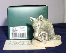 Harmony Kingdom~ LONE RANGER ~ Armadillo & Baby ~ UK Made~ NIB~Free Shipping