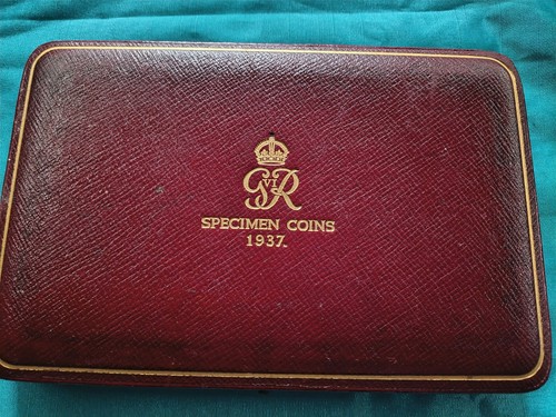 1937 specimen coin set - 1937,