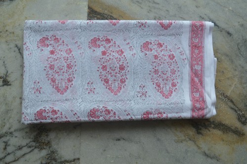 Sanganeri hand block paisley - hand,