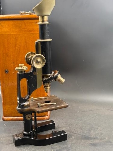 Antique bausch lomb brass - bausch,