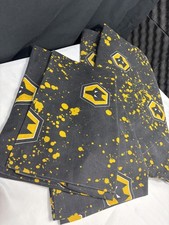 Wolverhampton Wanderers FOOTBALL CLUB WWFC Wolves Double Duvet and Pillow Cases