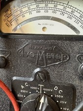 Vintage avometer heavy duty - avometer,