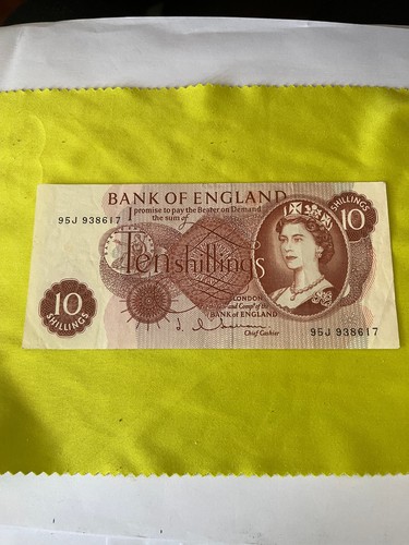 Bank england ten - ten, shilling