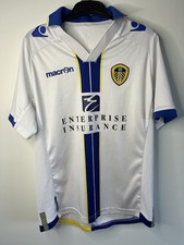 Leeds United 2013/14 Macron Home Shirt (13-14 Y) Very Good Condition