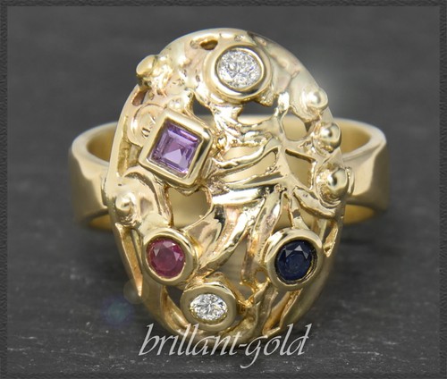 Vintage vegetable ring - vintage,