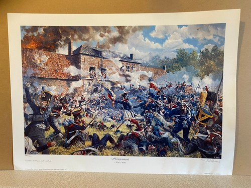 Battle waterloo military - battle,
