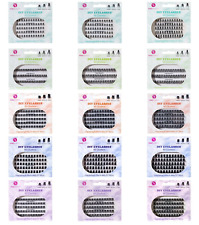 DIY Individual Eyelashes Eye Lash Extension Clusters False Volume Fluffy Lashes