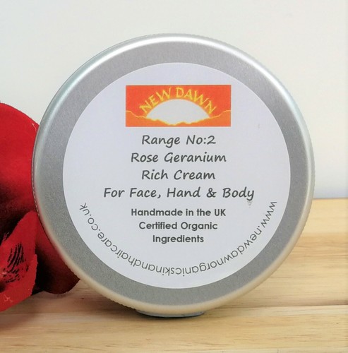 Rose geranium rich cream new - geranium,