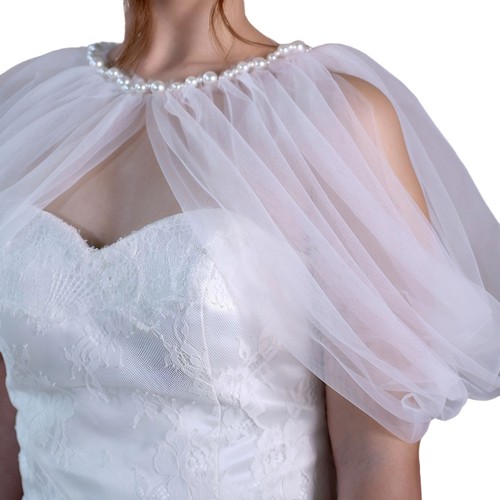 Elegant lace bridal - wrap, nylon
