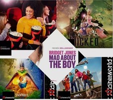 1 x Cineworld 2D Full Ticket - QUICK DELIVERY - Mon to Thurs  - Read Description