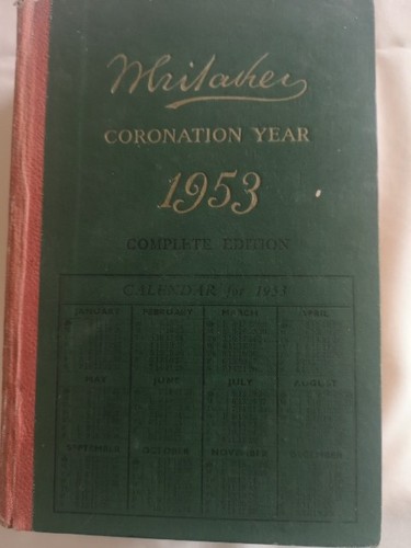 Whitakers almanack 1953 - whitakers,