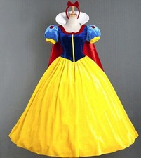 Adult Snow White Dresses Party Cosplay Xmas Party Costume Fancy Dress