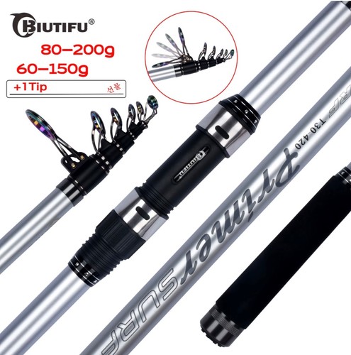 Telescopic fishing rod sea - fishing,