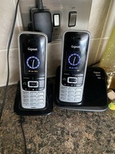 Gigaset S850 cordless phone with answer machine and S850HX additionnal handset