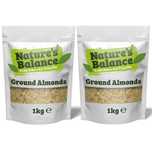 Ground almonds 2kg unblanched - ground,