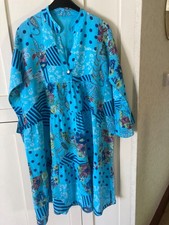 ITALIAN LINEN TUNIC DRESS  -